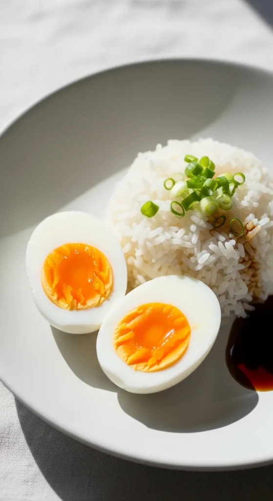 Rice and Boiled Eggs