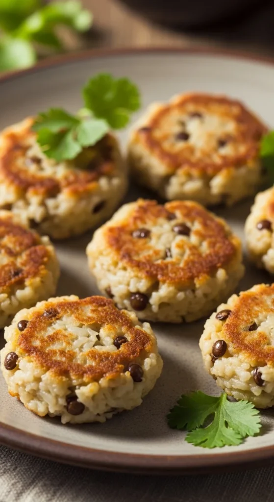 Rice and Lentil Patties