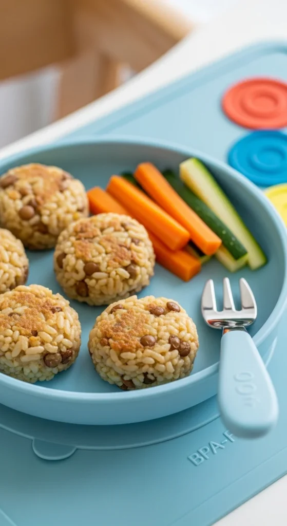 Rice and Lentil Patties