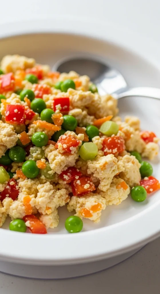  Scrambled Tofu with Vegetables