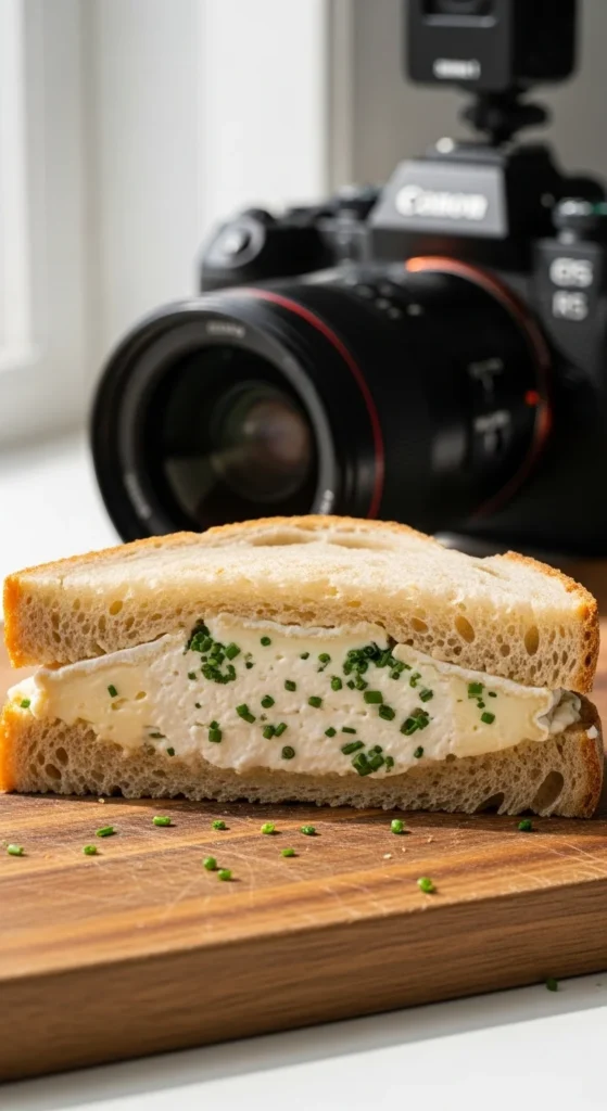 Soft Cheese Sandwich