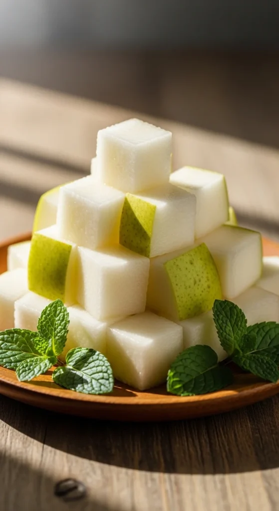 Soft Pear Cubes