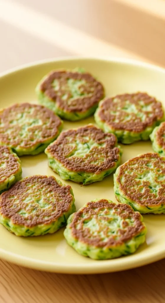 Soft Zucchini Pancakes