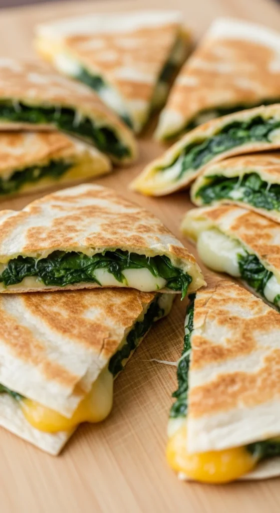 Spinach & Cheese Quesadilla