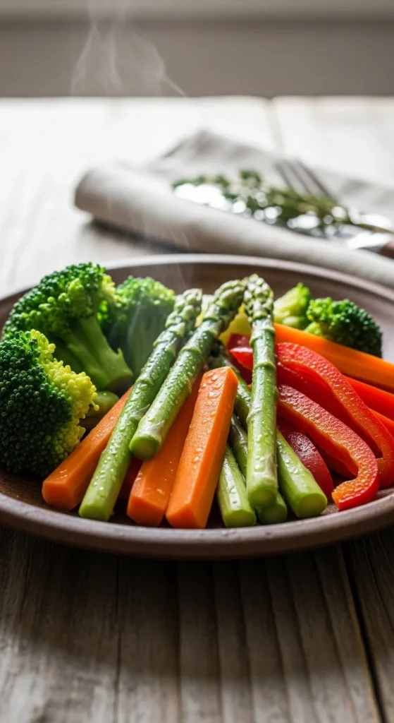 Steamed Vegetable Plate