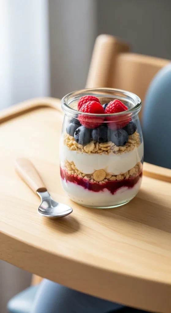 Yogurt and Berry Parfait