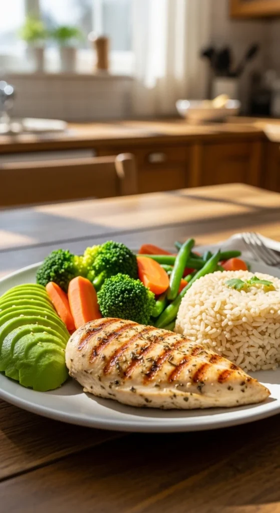 how to make a balanced lunch for pregnancy