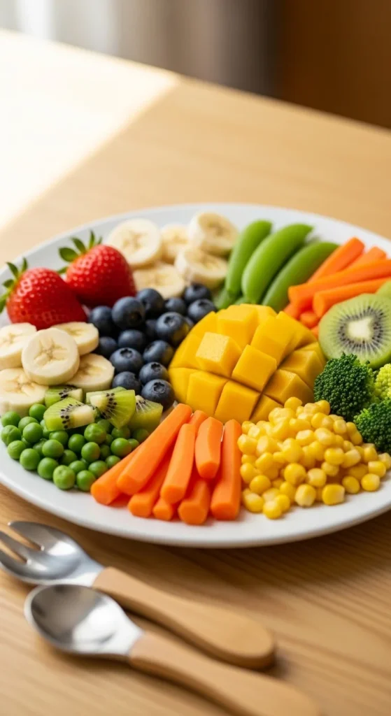 how to make a weekly menu for a 1 year old